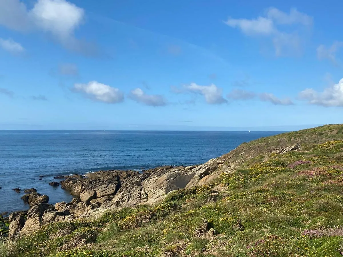 度假居 Maison Jardin Bord De Mer Bretagne Authentique Plozévet
